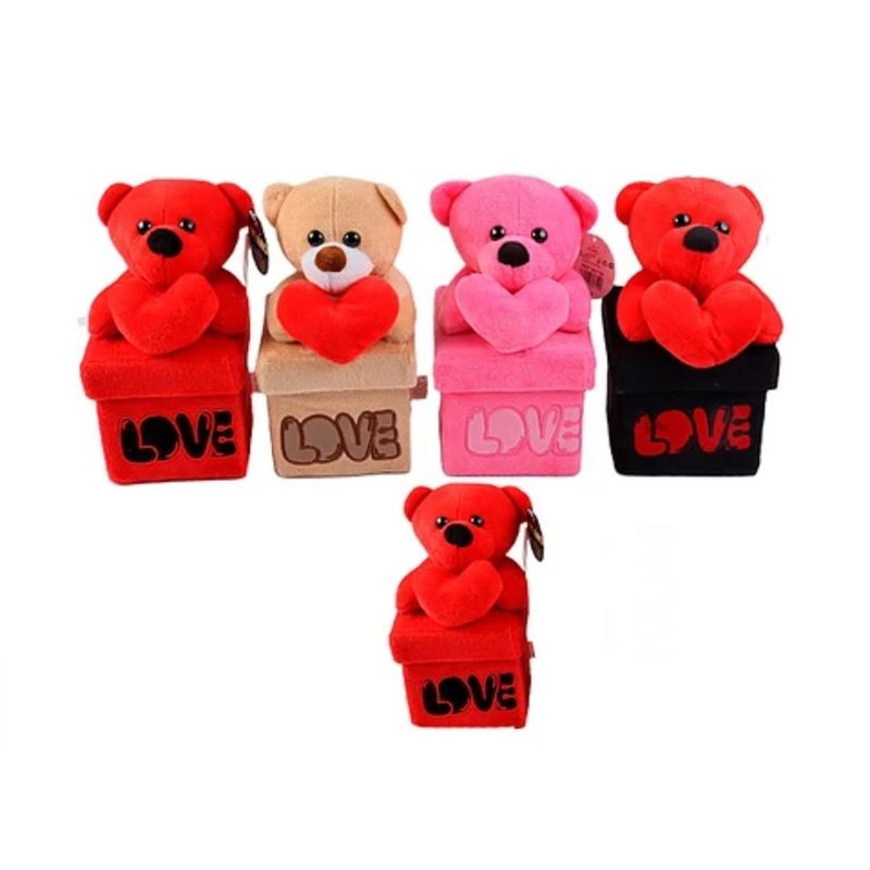 GENERICO - Oso De Peluche Color Aleatorio 20cm