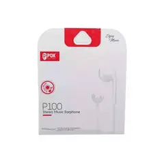 GENERICO - Audifonos Pqk Modelo P110 35mm Color Blanco