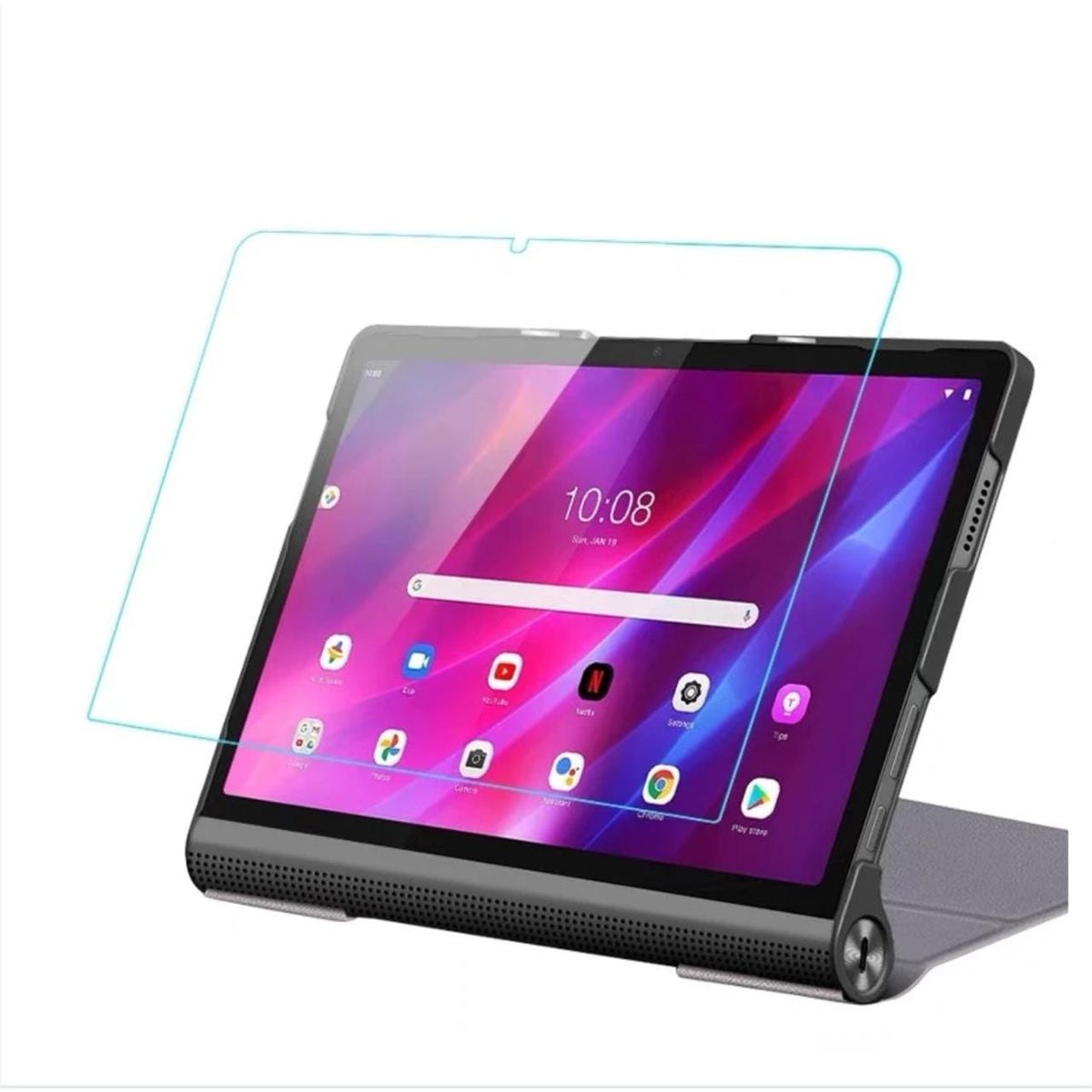 GENERICO - Lámina De Vidrio Templado compatible con Lenovo Yoga Tab 11
