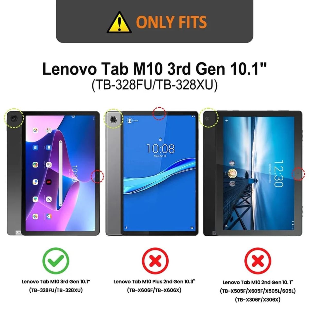 GENERICO - Lámina De Vidrio para Lenovo Tab M10 3ra Generación