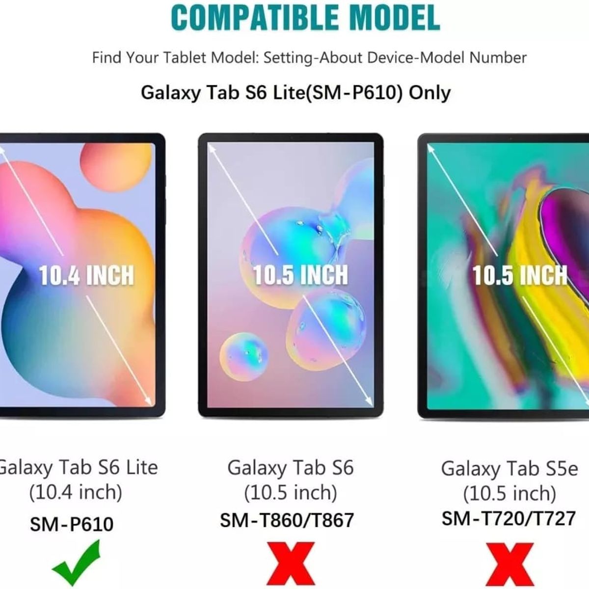 GENERICO - Lámina de Vidrio Templado compatible con Samsung Galaxy Tab S6 Lite