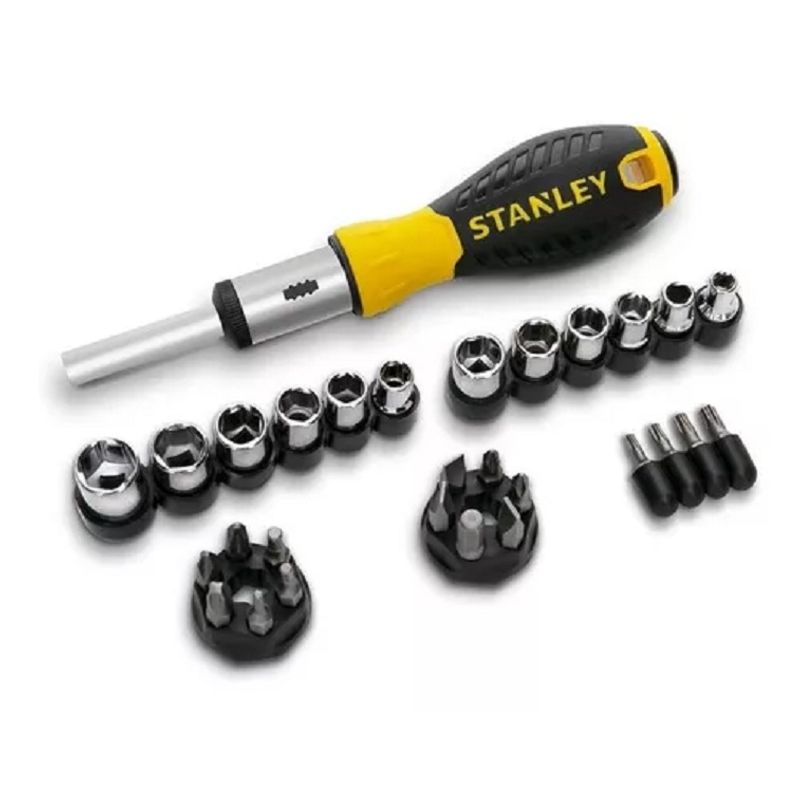STANLEY - Set De Destornilladores Y Puntas De 29 Piezas - Stanley