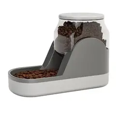 GENERICO - Dispensador automático de agua y comida para perros y gatos