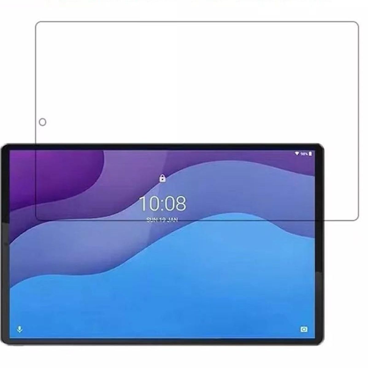 GENERICO - Lámina De Vidrio Templado para Lenovo Tab M10 HD 2da Generación