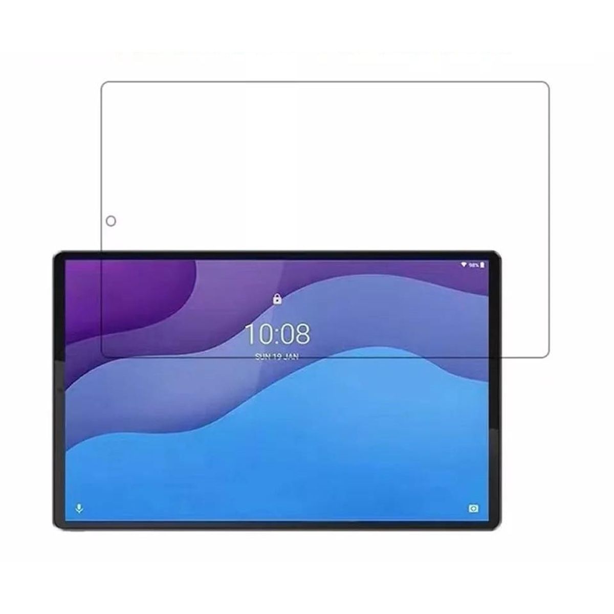 GENERICO - Lámina De Vidrio Templado para Lenovo Tab M10 HD 2da Generación