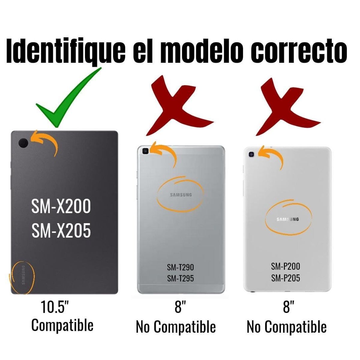 GENERICO - Lámina De Vidrio Templado para Samsung Galaxy Tab A8 Sm-X200-X205