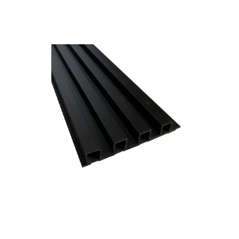 GENERICO - Wall panel negro diseño 10 piezas