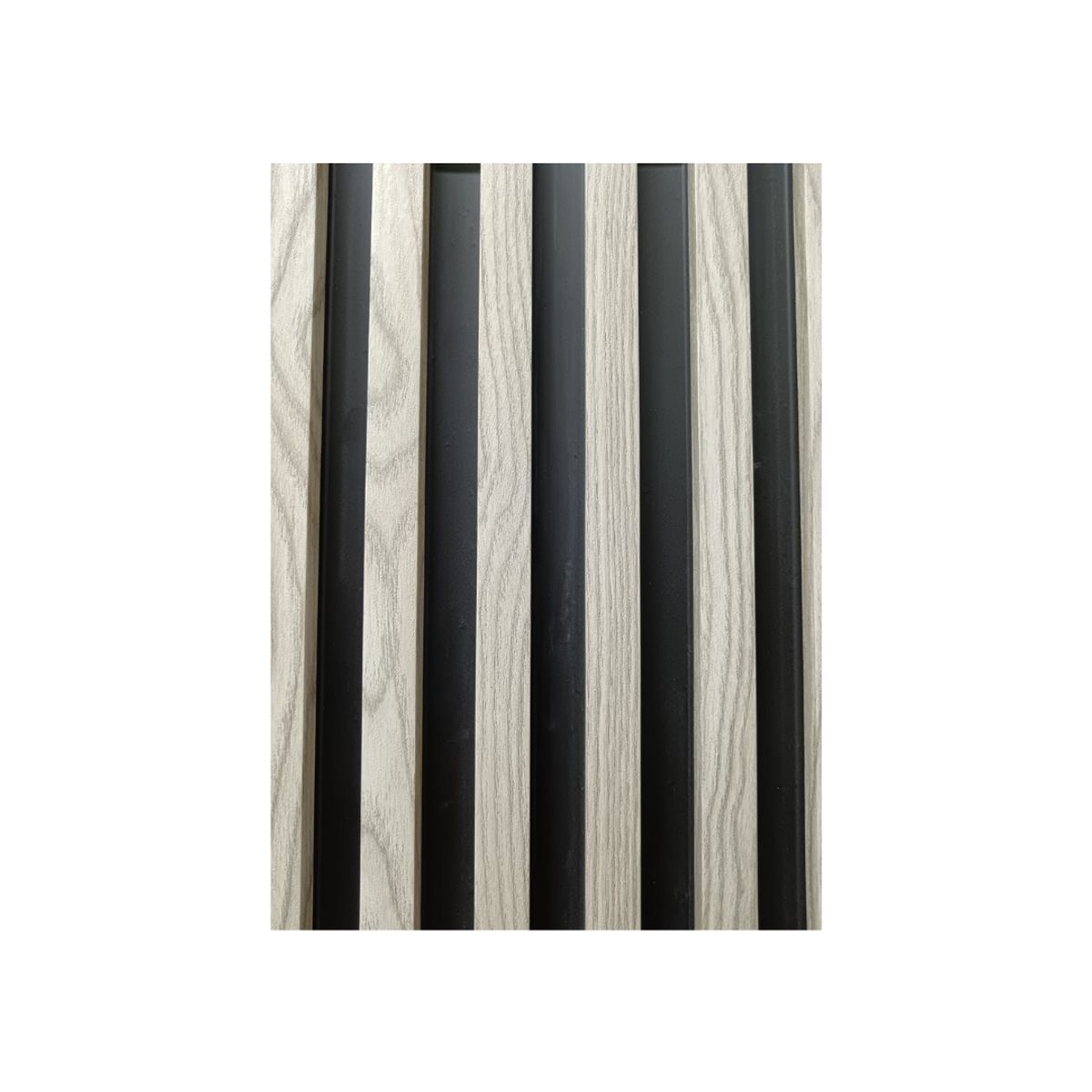 GENERICO - Wall panel diseño gris y negro 10 piezas