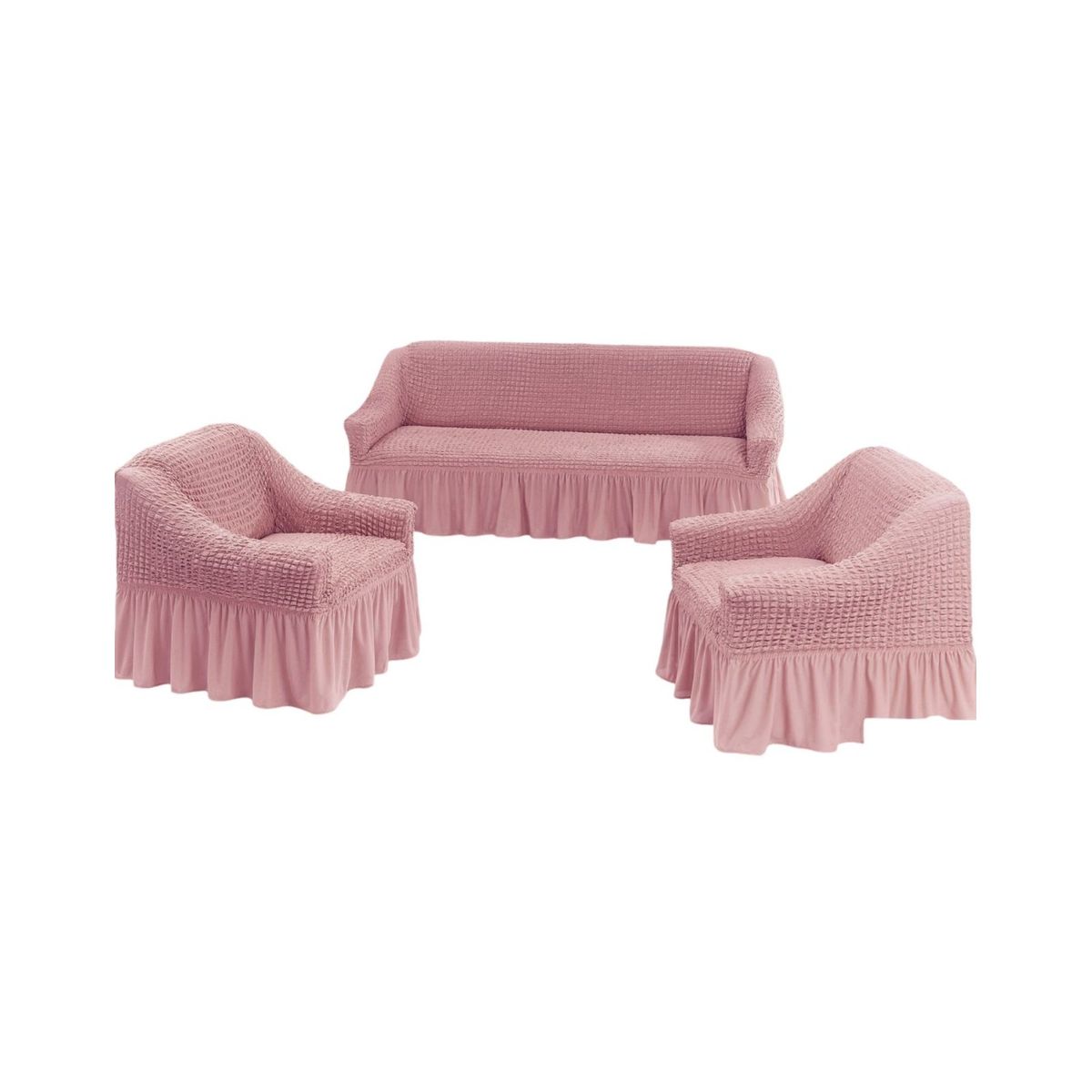 GENERICO - JUEGO DE FUNDAS TURKAS CUADRILLE 3+1+1 D51