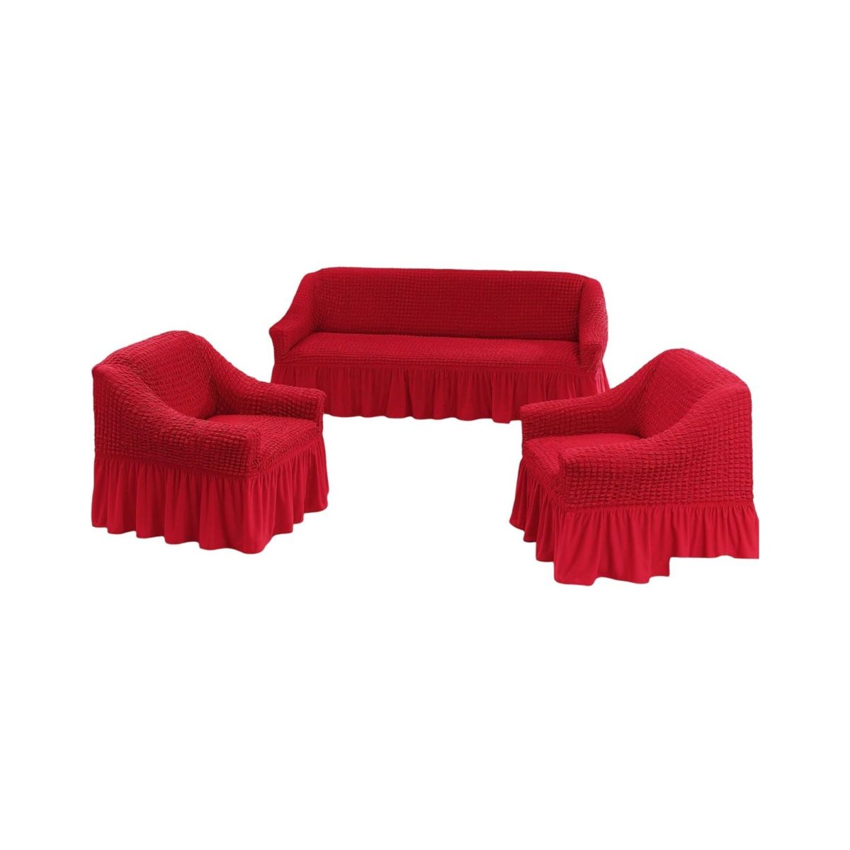 GENERICO - JUEGO DE FUNDAS TURKAS CUADRILLE 3+1+1 D511