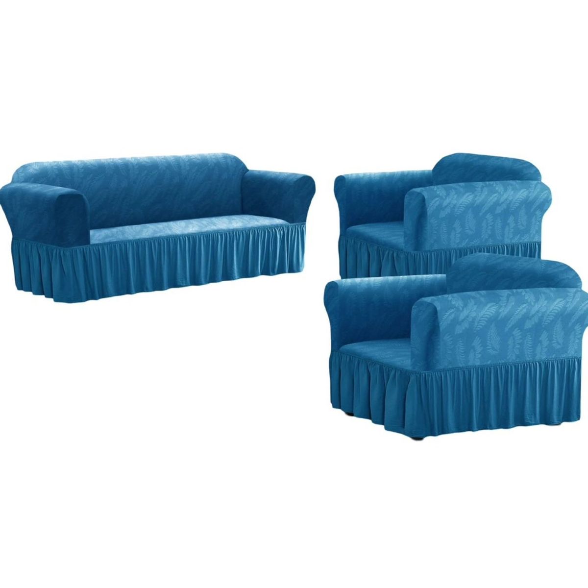 GENERICO - JUEGO DE FUNDAS TURKAS 3C MAS 2 DE 1 CUERPO D47