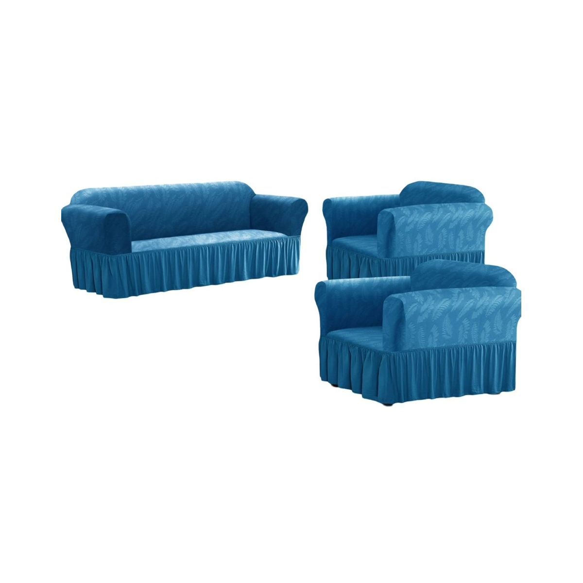 GENERICO - JUEGO DE FUNDAS TURKAS 3C MAS 2 DE 1 CUERPO D47