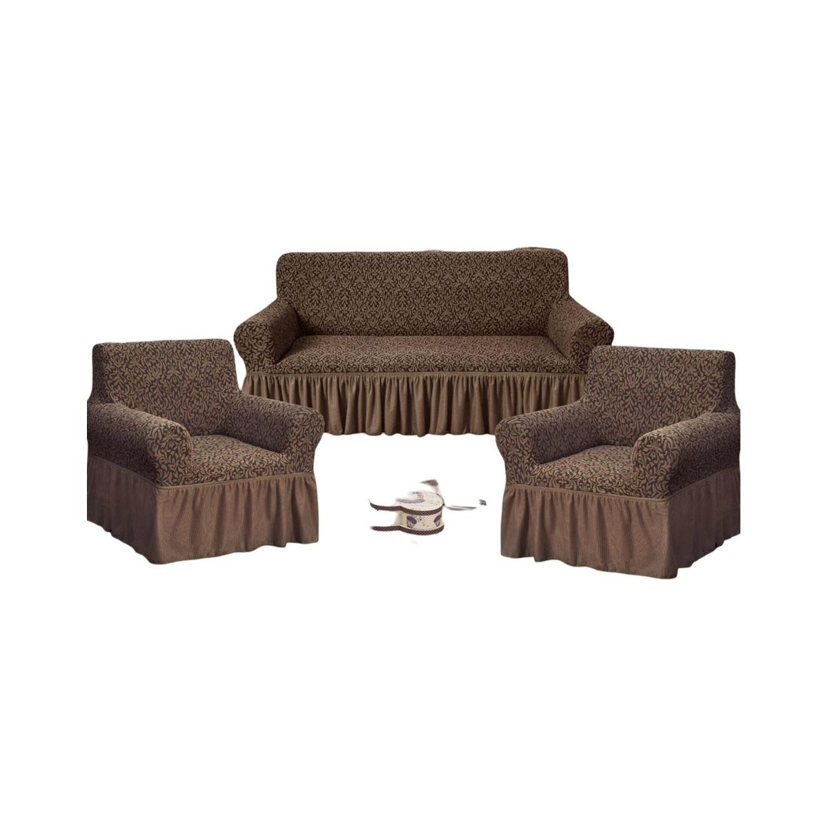 GENERICO - JUEGO DE FUNDAS TURKAS 3C MAS 2 DE 1 CUERPO D11