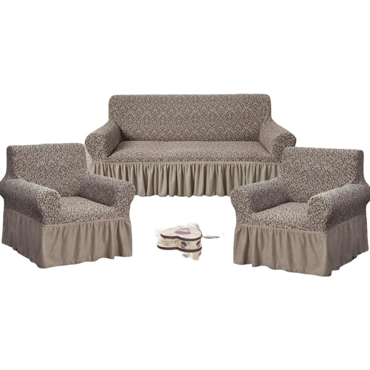 GENERICO - JUEGO DE FUNDAS TURKAS 3C MAS 2 DE 1 CUERPO D16