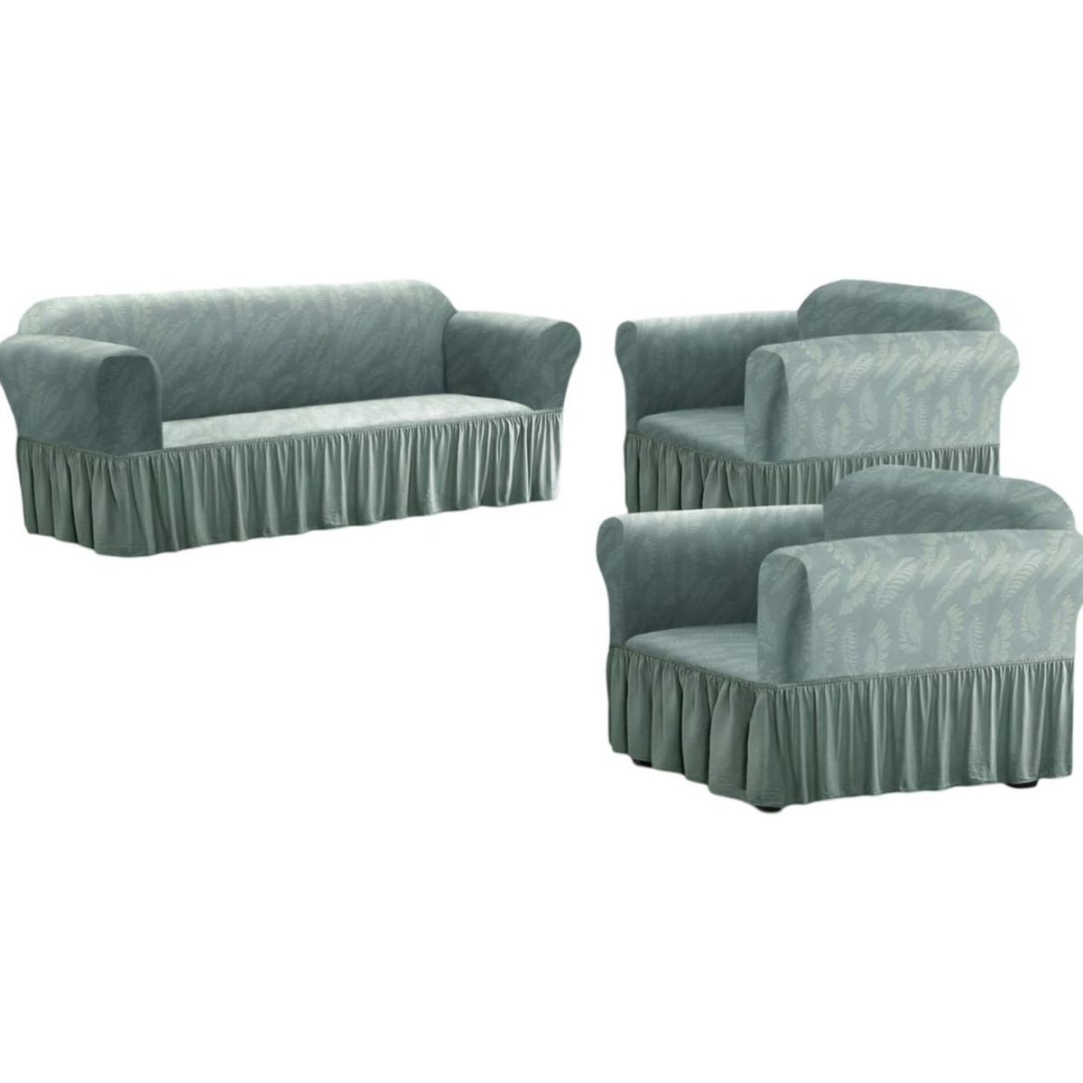 GENERICO - JUEGO DE FUNDAS TURKAS 3C MAS 2 DE 1 CUERPO D48