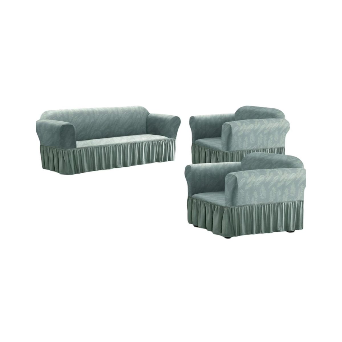 GENERICO - JUEGO DE FUNDAS TURKAS 3C MAS 2 DE 1 CUERPO D48