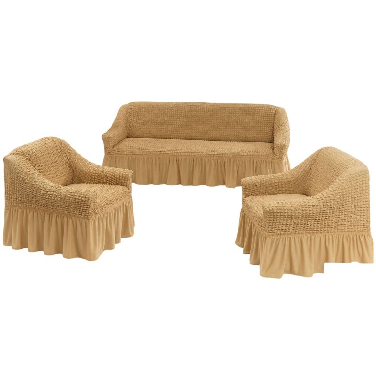 GENERICO - JUEGO DE FUNDAS TURKAS CUADRILLE 3+1+1 D53