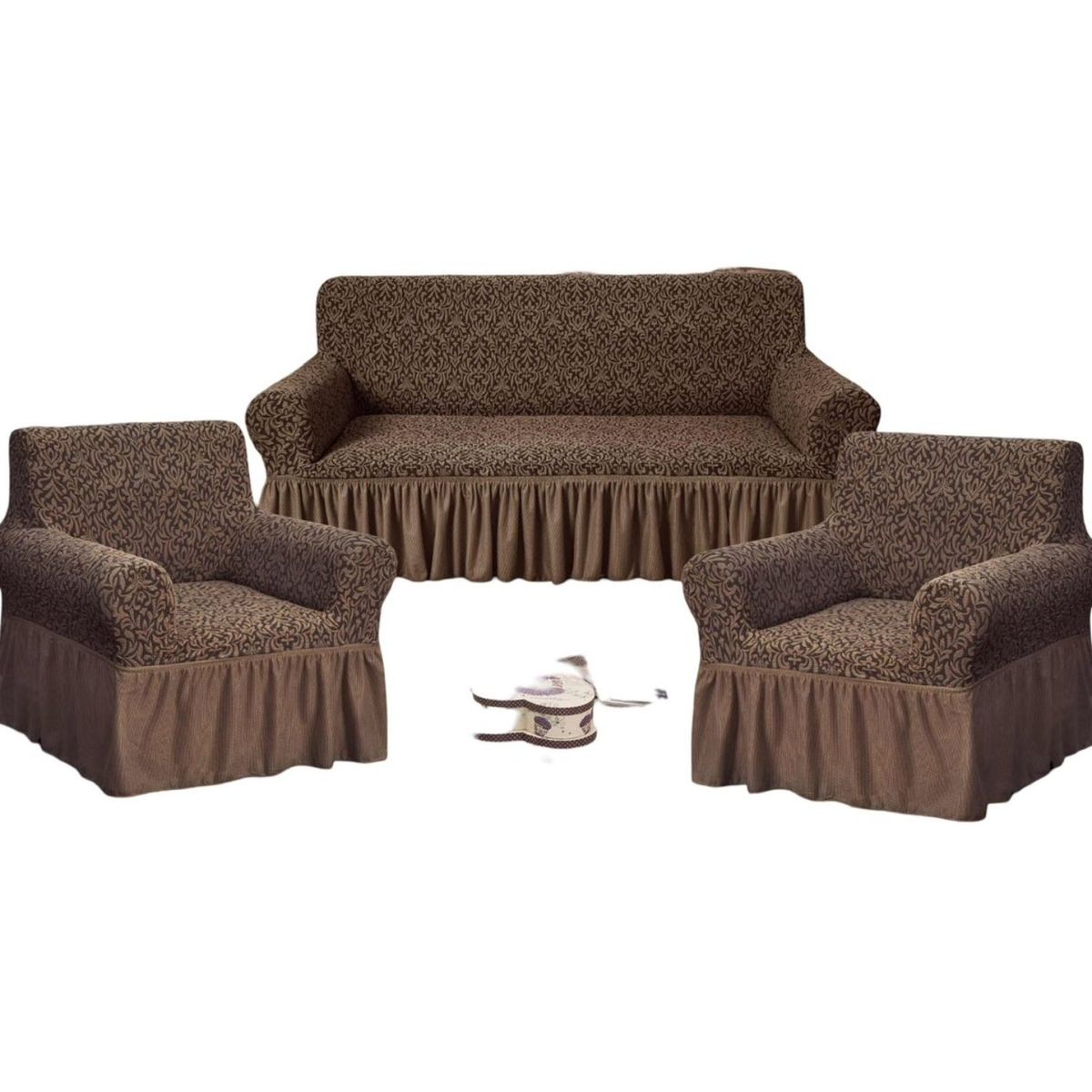 GENERICO - JUEGO DE FUNDAS TURKAS 3C MAS 2 DE 1 CUERPO D11