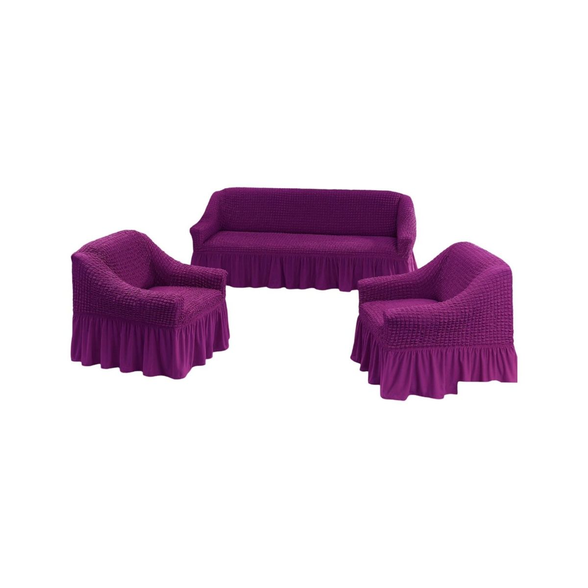 GENERICO - JUEGO DE FUNDAS TURKAS CUADRILLE 3+1+1 D52