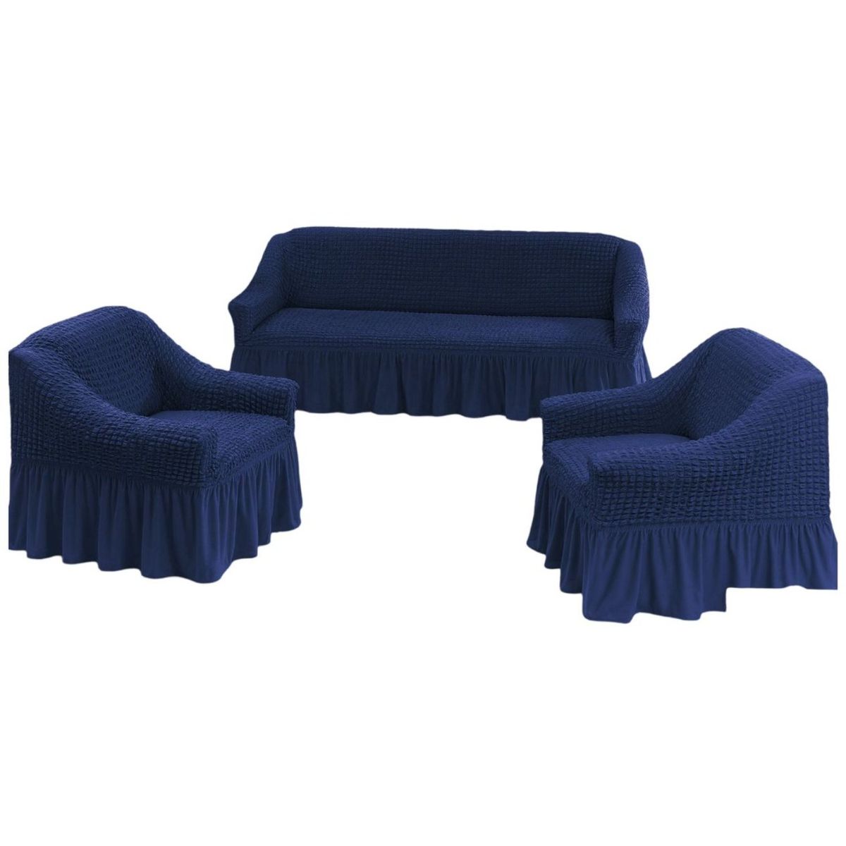 GENERICO - JUEGO DE FUNDAS TURKAS CUADRILLE 3+1+1 D55