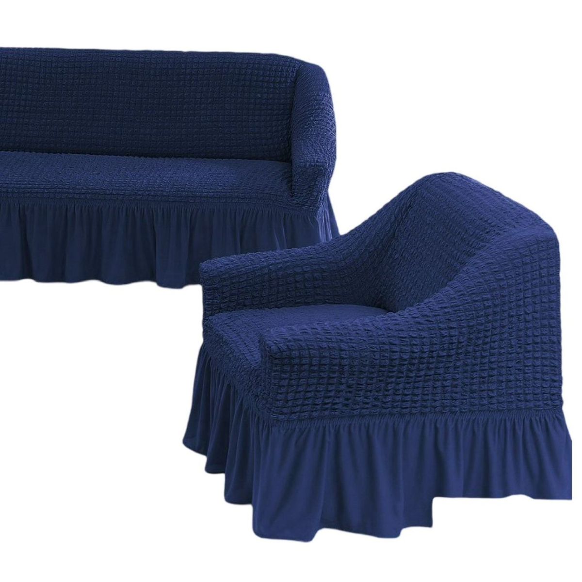 GENERICO - JUEGO DE FUNDAS TURKAS CUADRILLE 3+1+1 D55