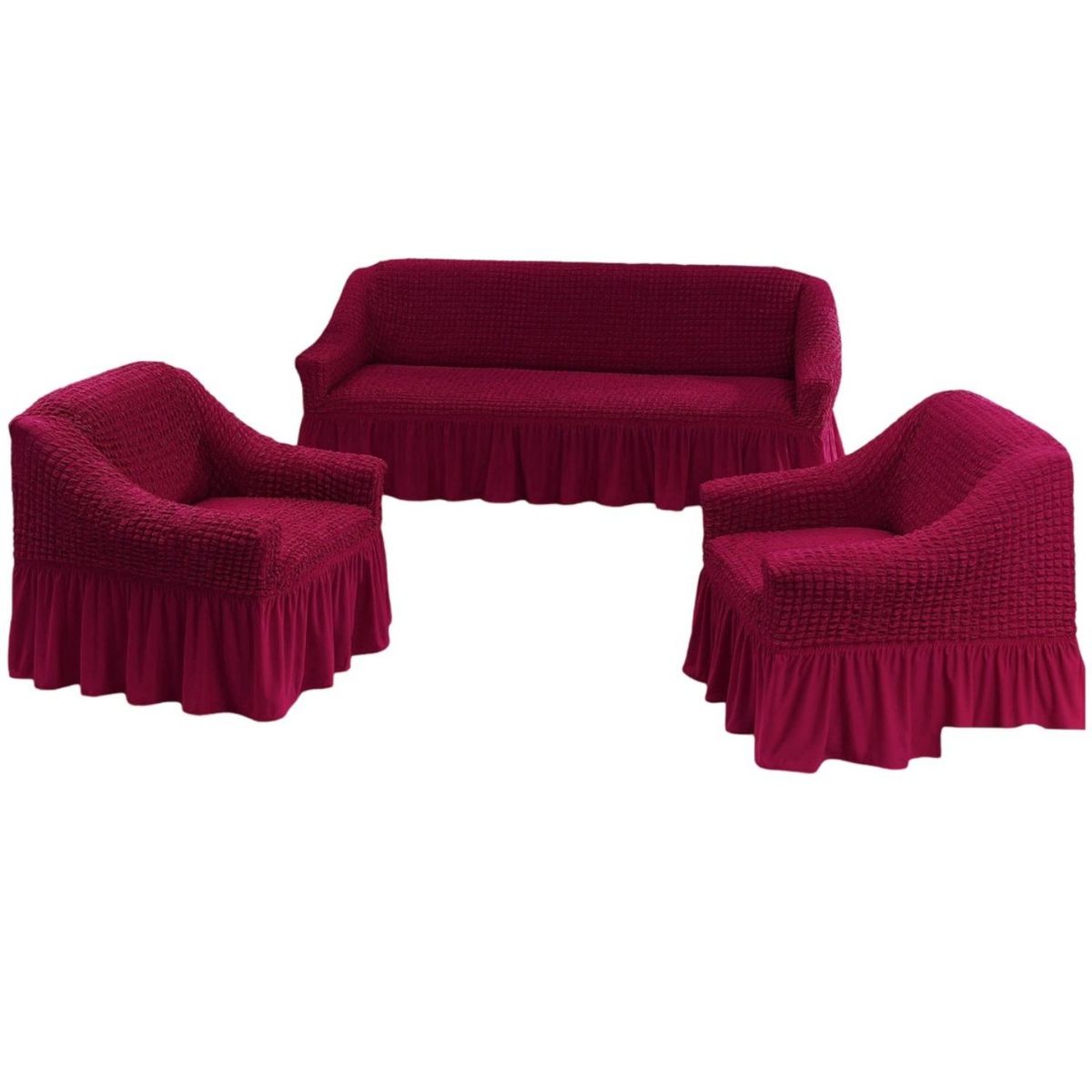 GENERICO - JUEGO DE FUNDAS TURKAS CUADRILLE 3+1+1 D59