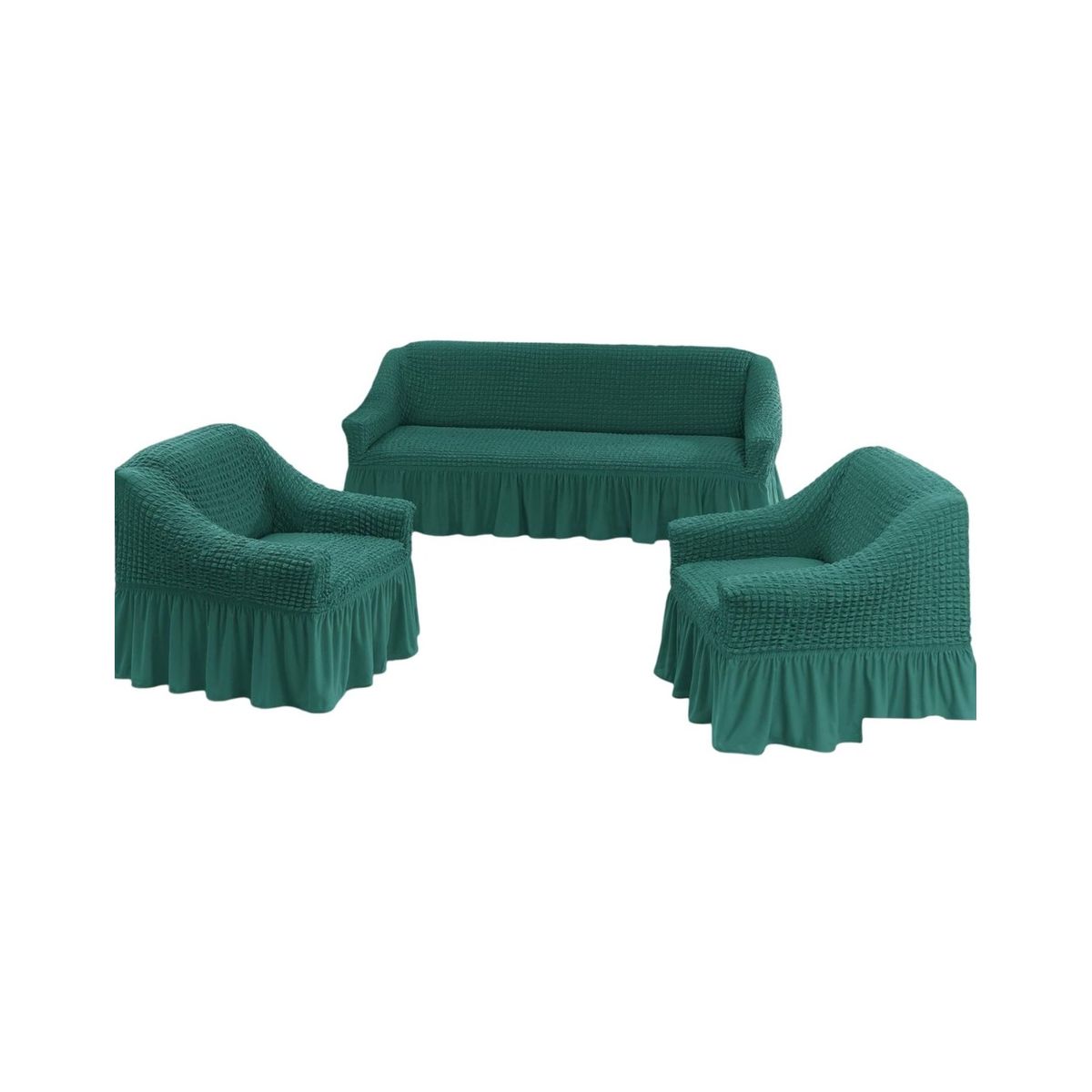 GENERICO - JUEGO DE FUNDAS TURKAS CUADRILLE 3+1+1 D512