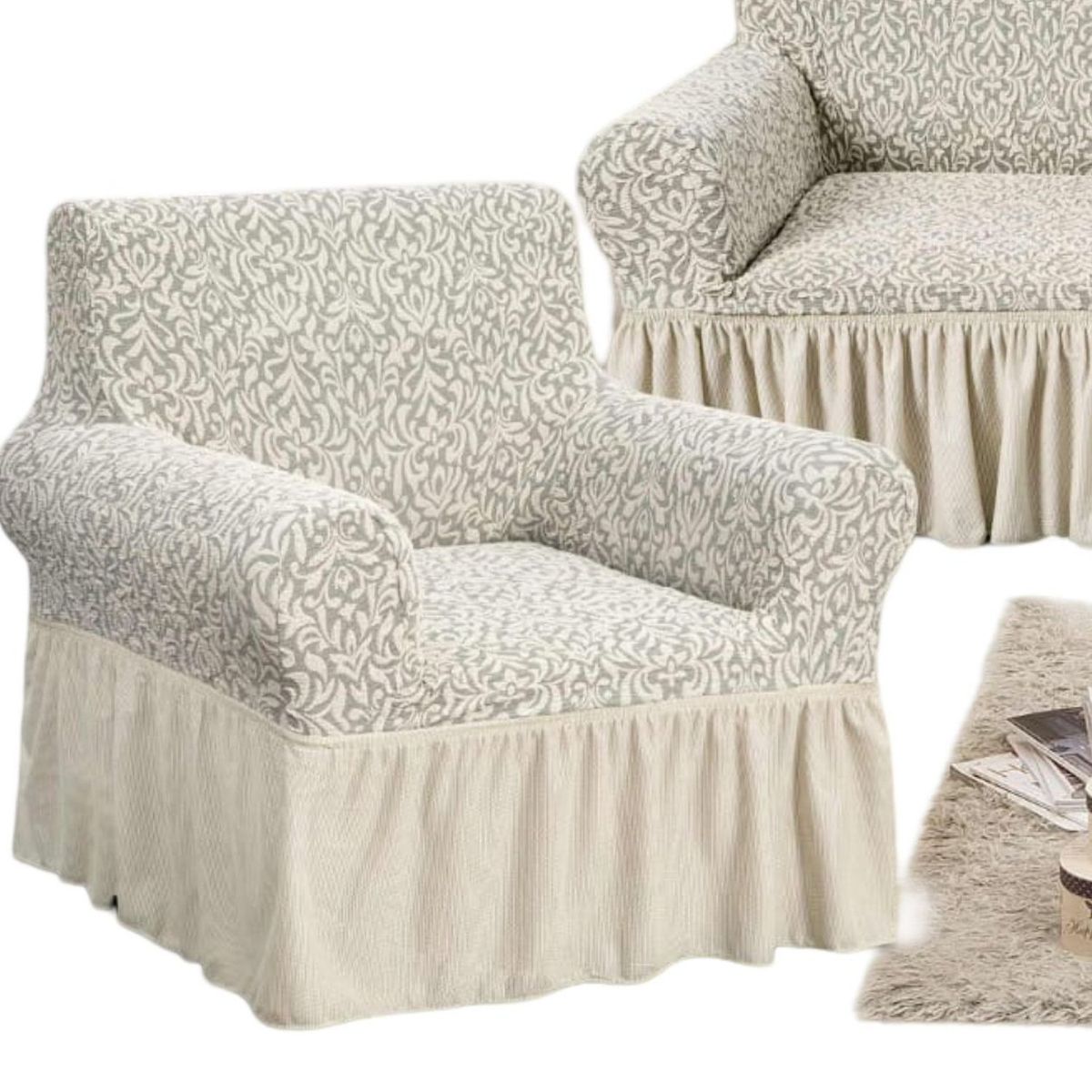 GENERICO - JUEGO DE FUNDAS TURKAS 3C MAS 2 DE 1 CUERPO D15