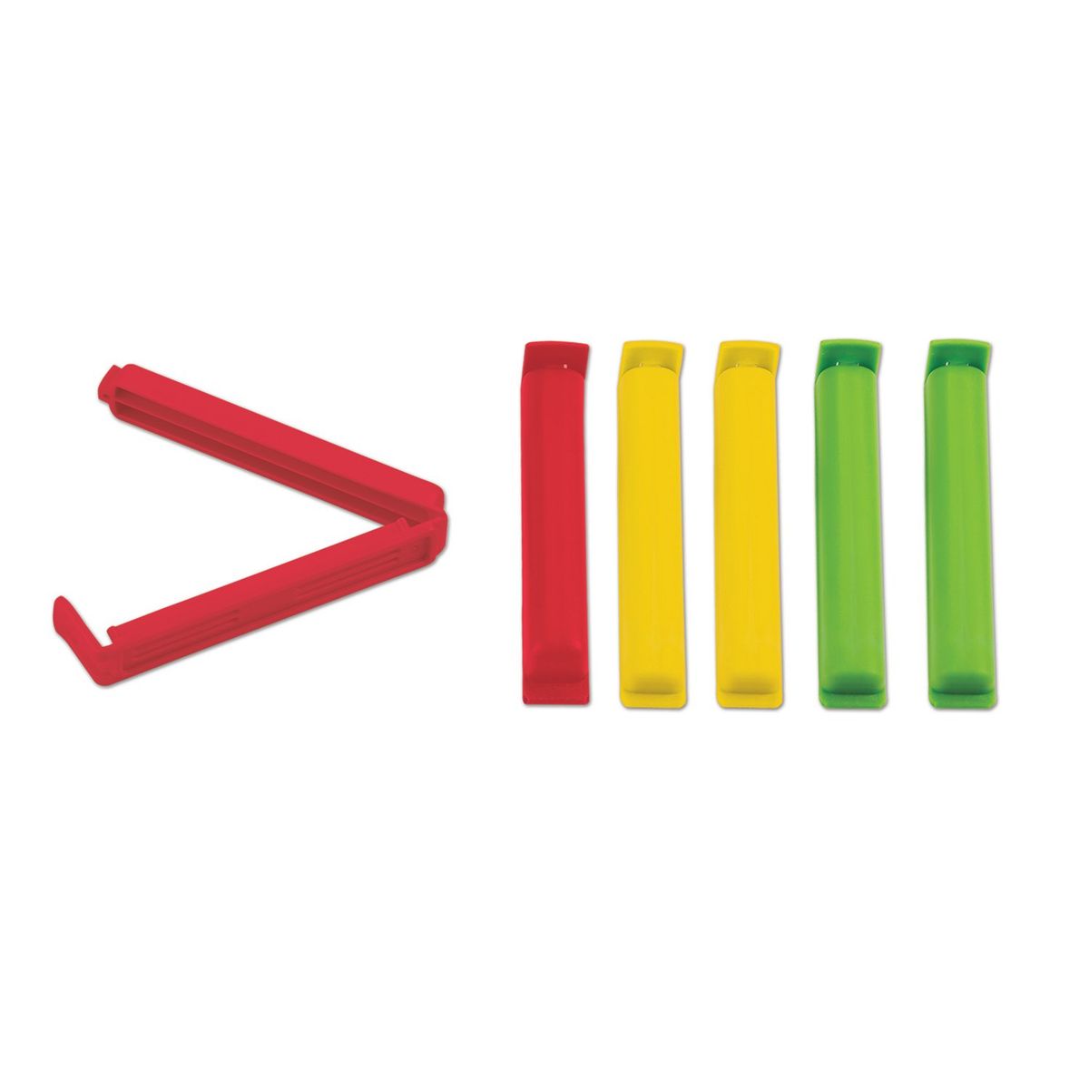 GHIDINI - Set 6 Clip para Bolsas Daily