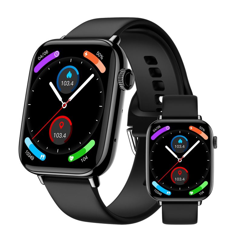 BLUEDREAMER - Reloj inteligente Smartwatch negro