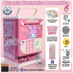 GENERICO - Alcancía Juguete Electrónica Kawaii Musical Clave y Huella