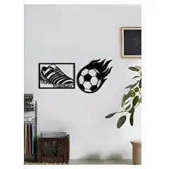 GENERAC - Cuadro decorativo artesanal futbol
