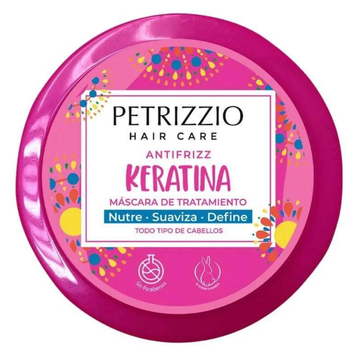 PETRIZZIO - Mascarila Capilar Antifrizz Keratina 420g Petrizzio.-
