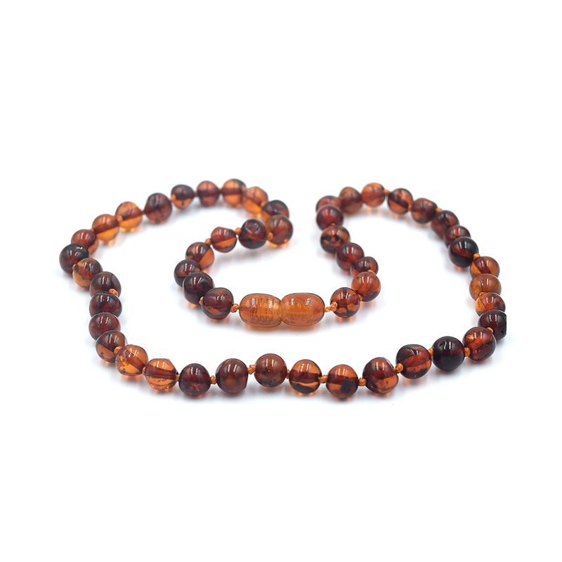 GENERICO - Collar de Ámbar Báltico Certficado para Bebés y Niños