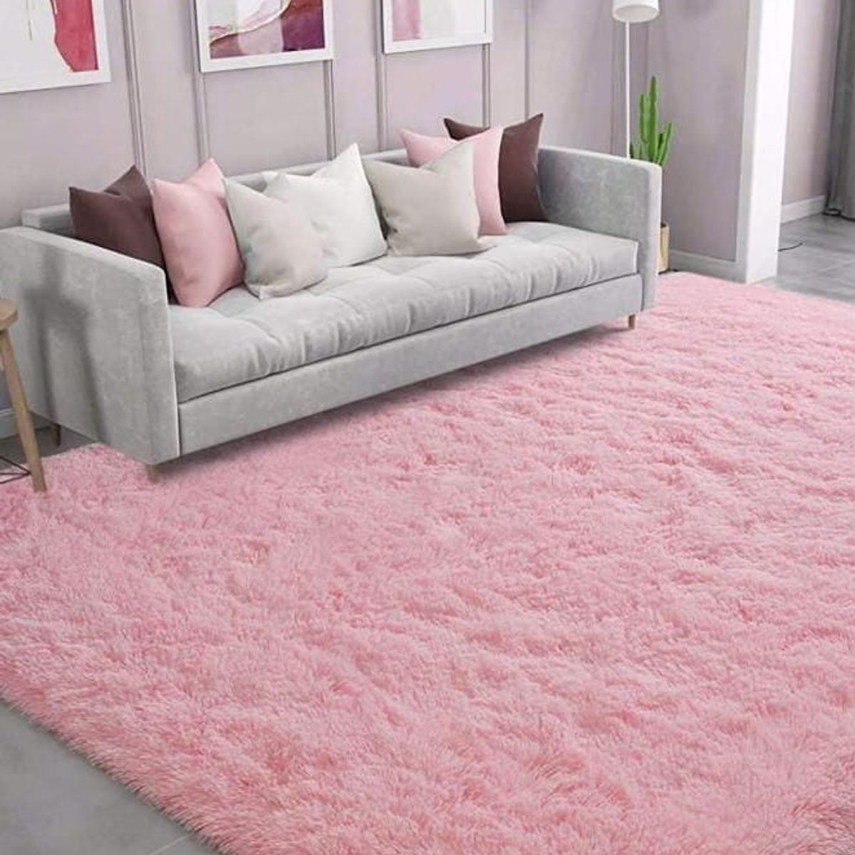 GENERICO - ALFOMBRAS PASILLERAS DE PELO LARGO 45X200 CTMS