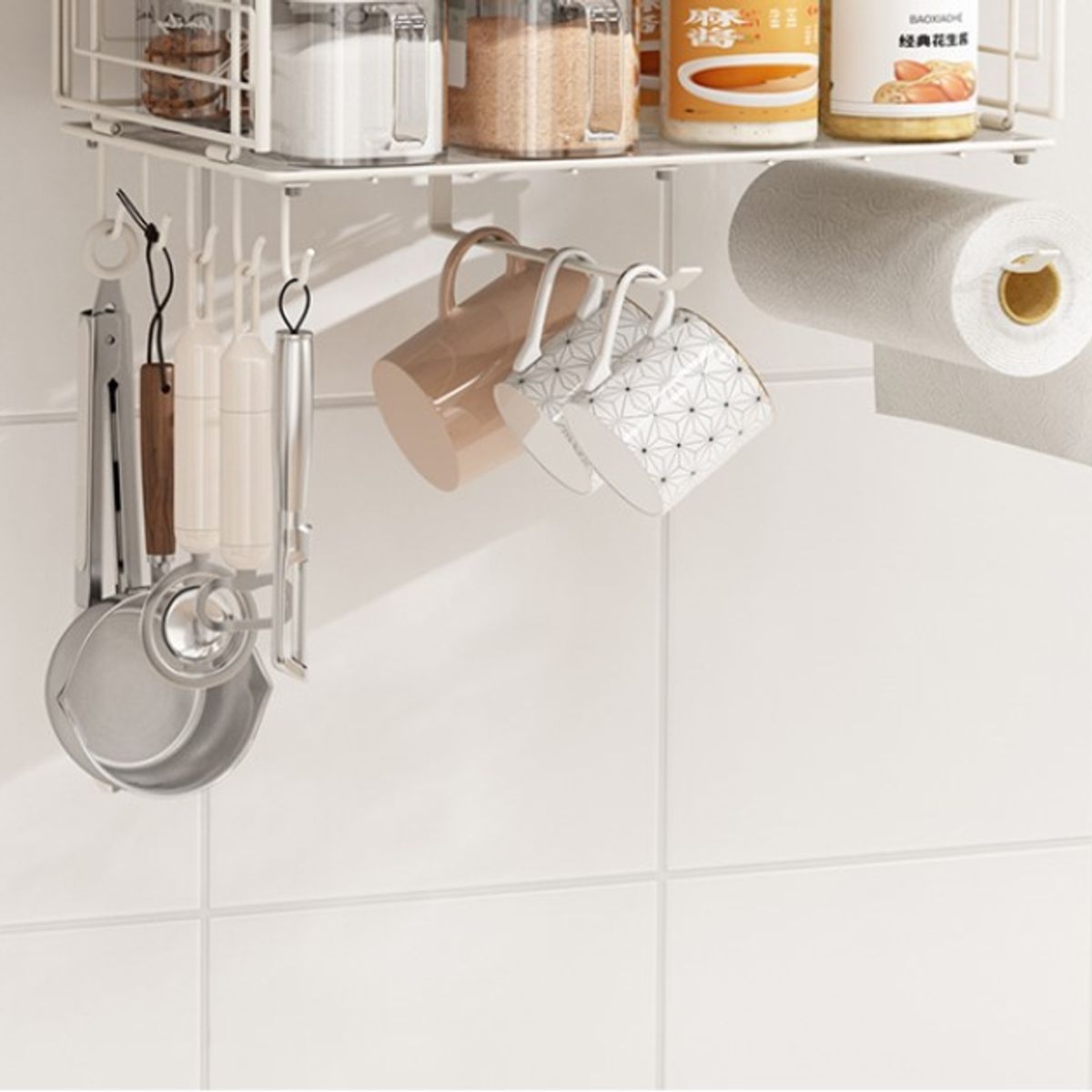 GENERICO - Rack Colgante Desmontable para Cocina