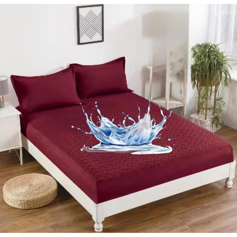 GENERICO - CUBRE COLCHON PROTECTOR IMPERMEABLE KING