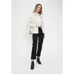 MA GRIFFE - Chaqueta Beige Mujer Magriffe