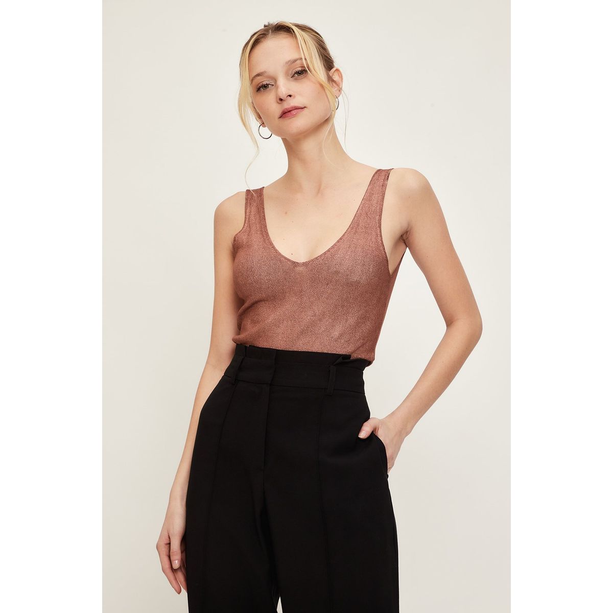 IO - Sweater Amarillo Mujer Io