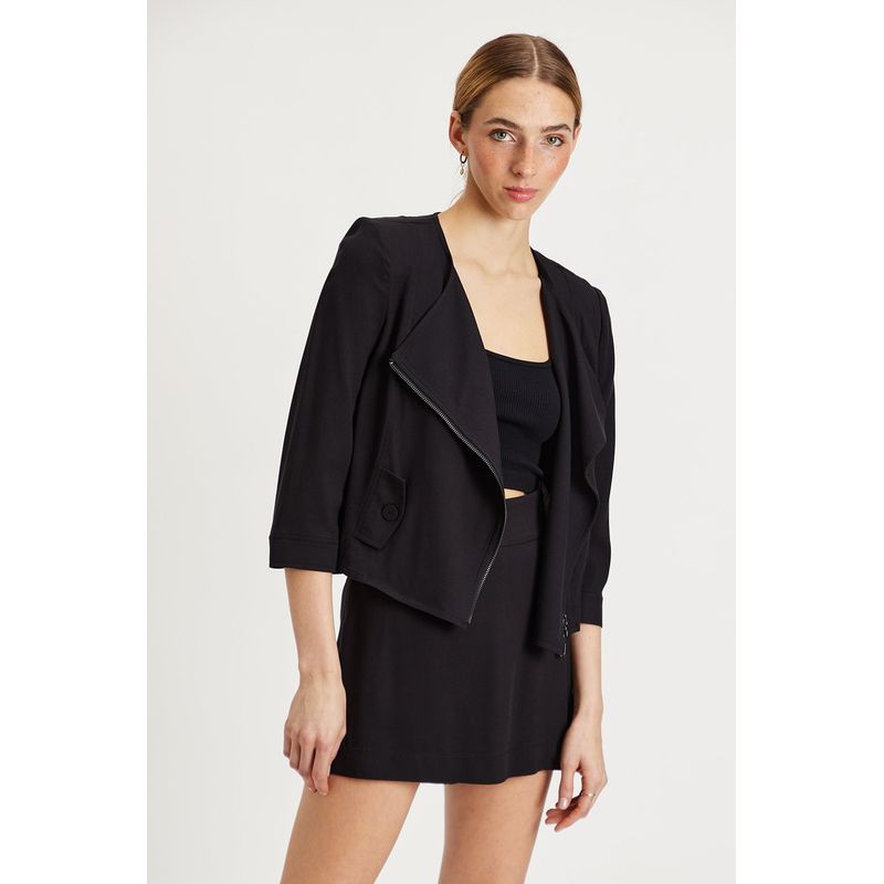 IO - Chaqueta Negro Mujer Io