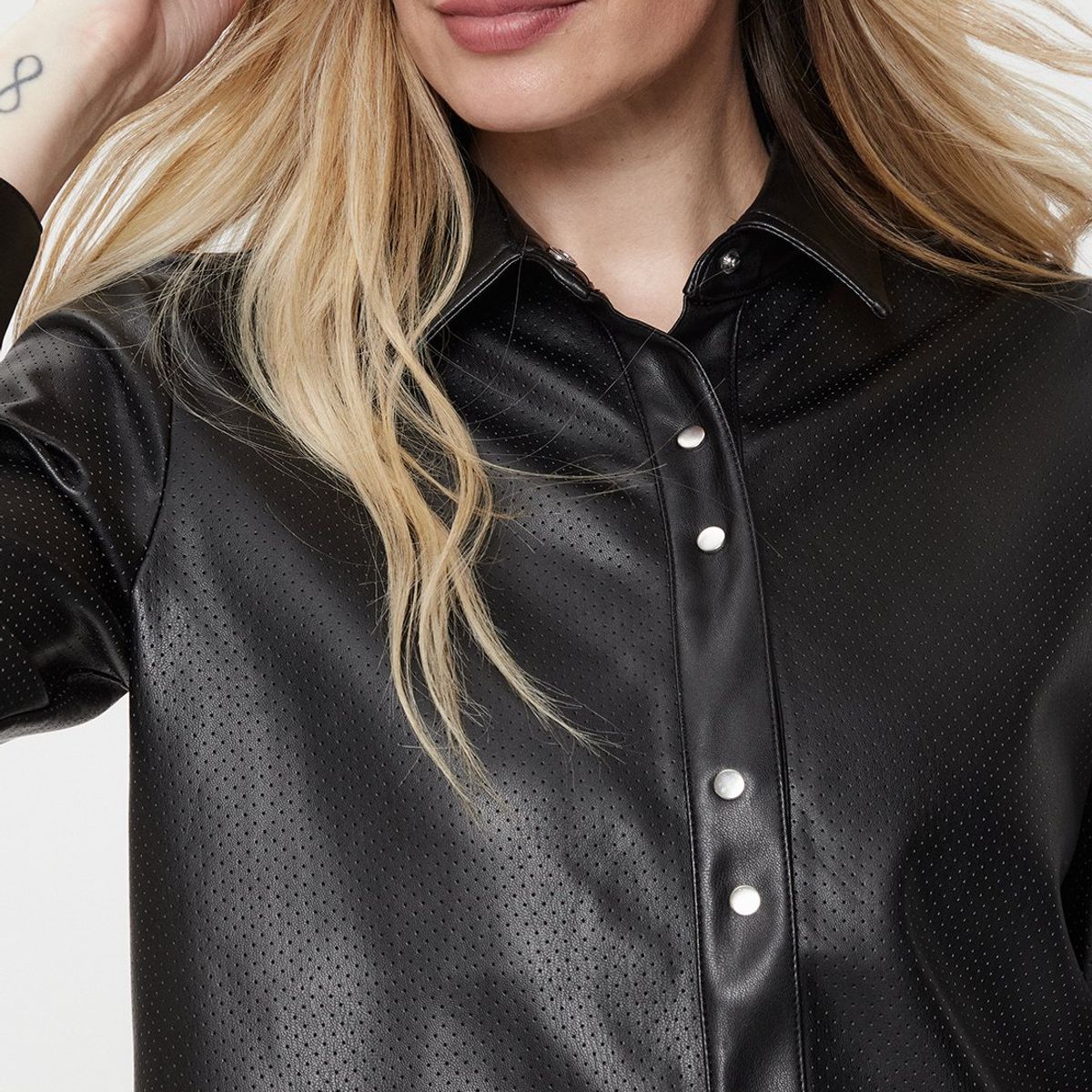 MA GRIFFE - Chaqueta Negro Mujer Magriffe