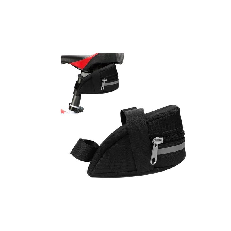 GENERICO - Bolso sillin bicicleta Black