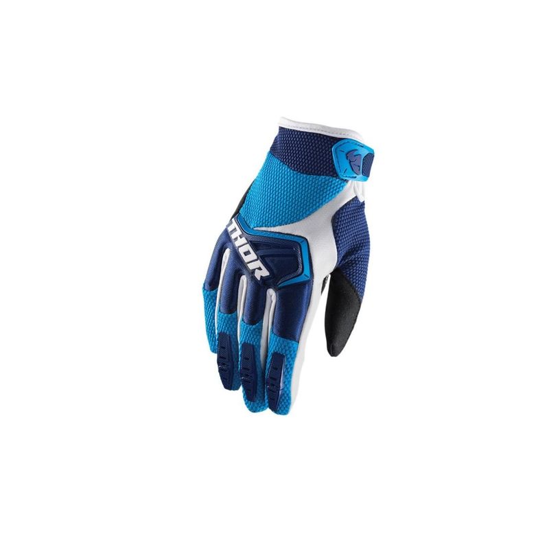 GENERICO - Guante Ciclismo largos Thor Celeste Talla L
