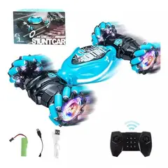 LUKOVEE - 24ghz Coche Juguete Rc Gesto Sensor Con Lucesmúsica 8 En 1