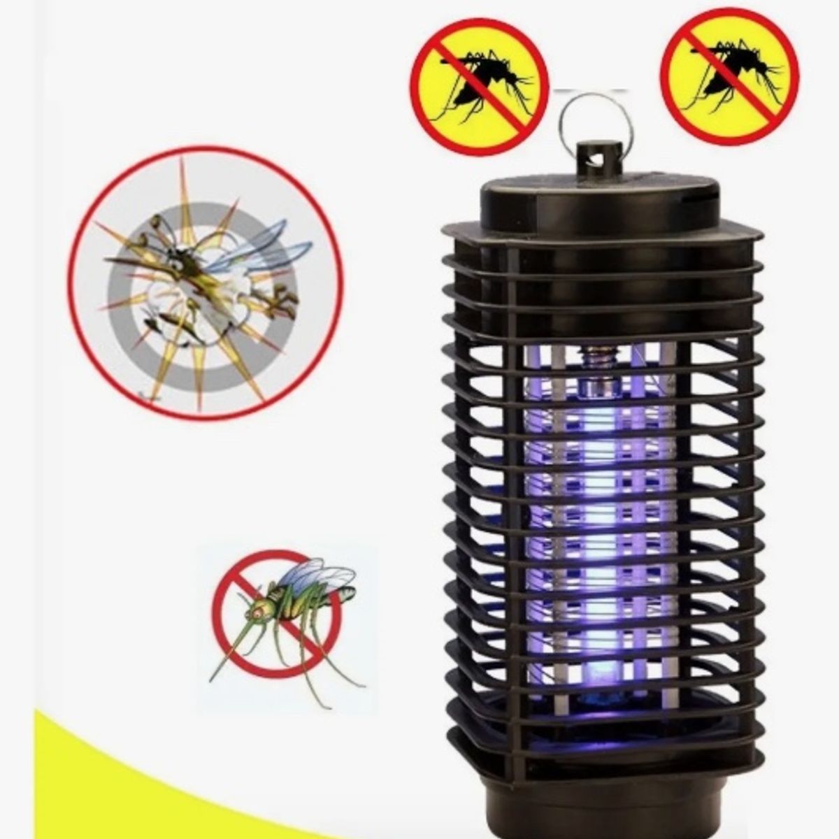 GENERICO - 3x Lampara Uv Mata Mosquitos