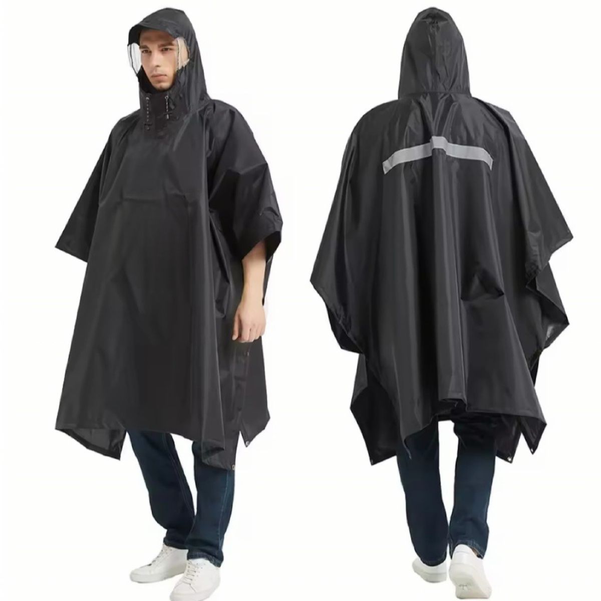 ALASKA - Poncho Capa Impermeable Reflectante