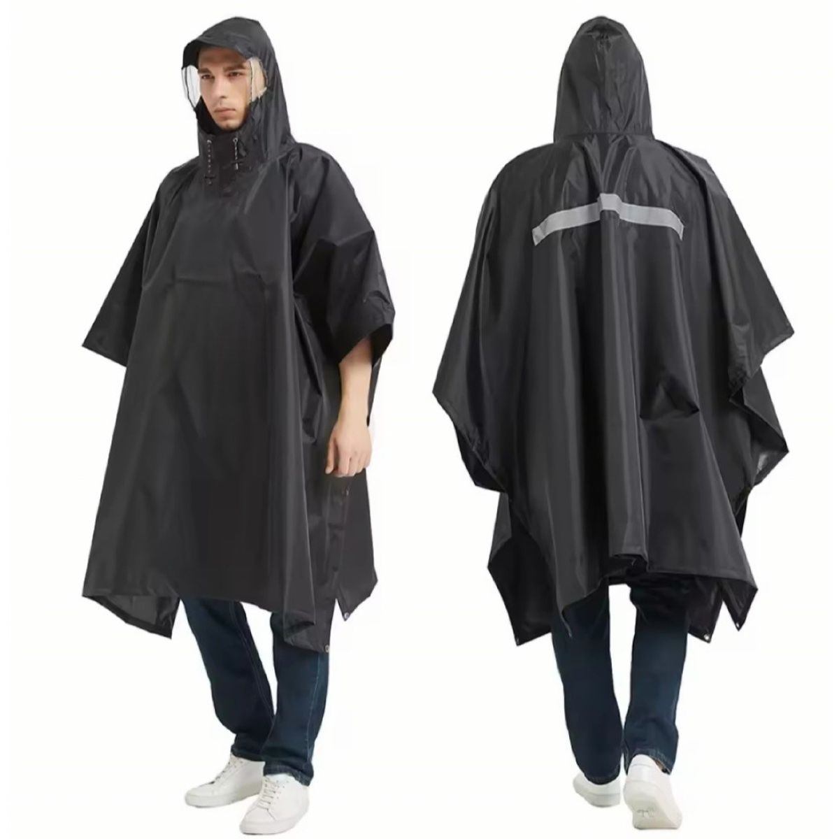 ALASKA - Poncho Capa Impermeable Reflectante