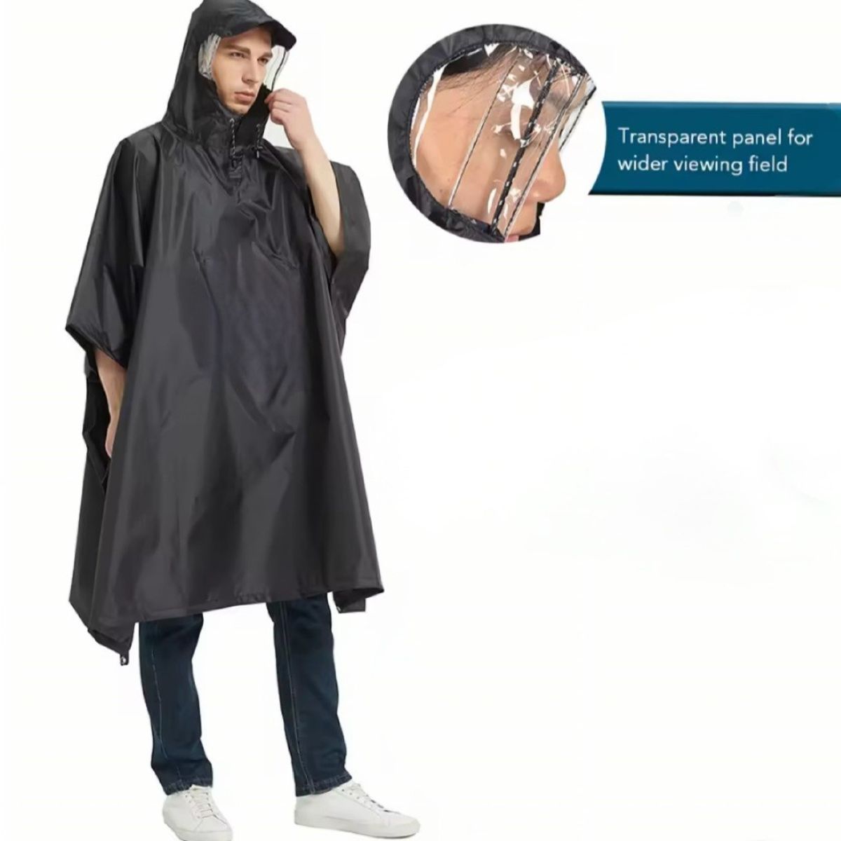 ALASKA - Poncho Capa Impermeable Reflectante