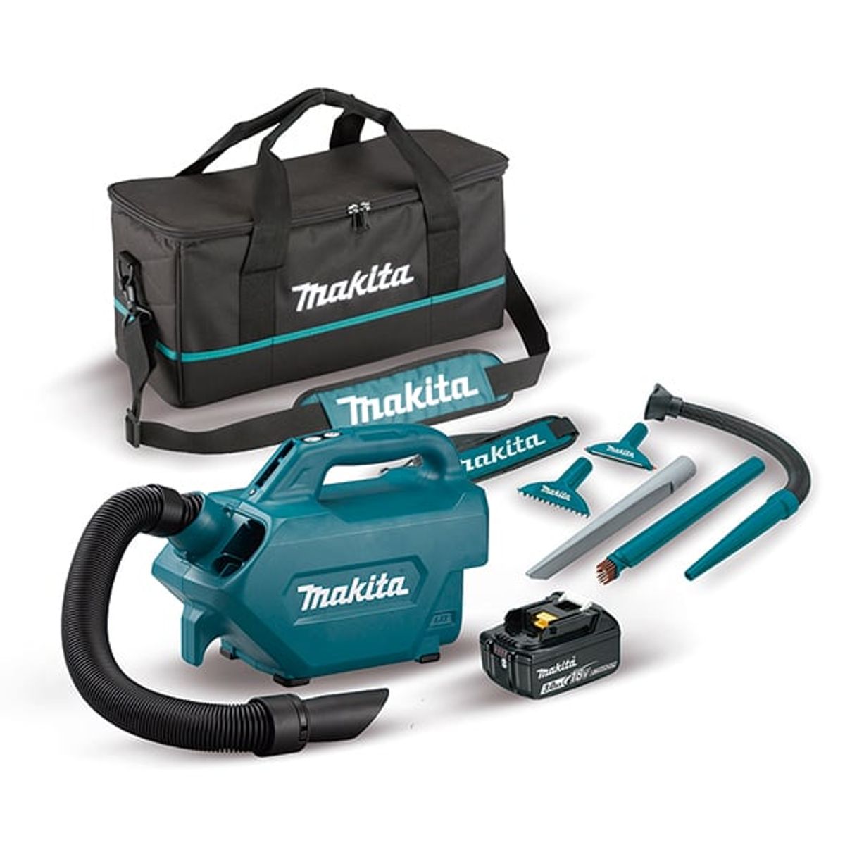 MAKITA - Aspiradora Soplador Automóvil 18v Portátil Makita DCL184RF