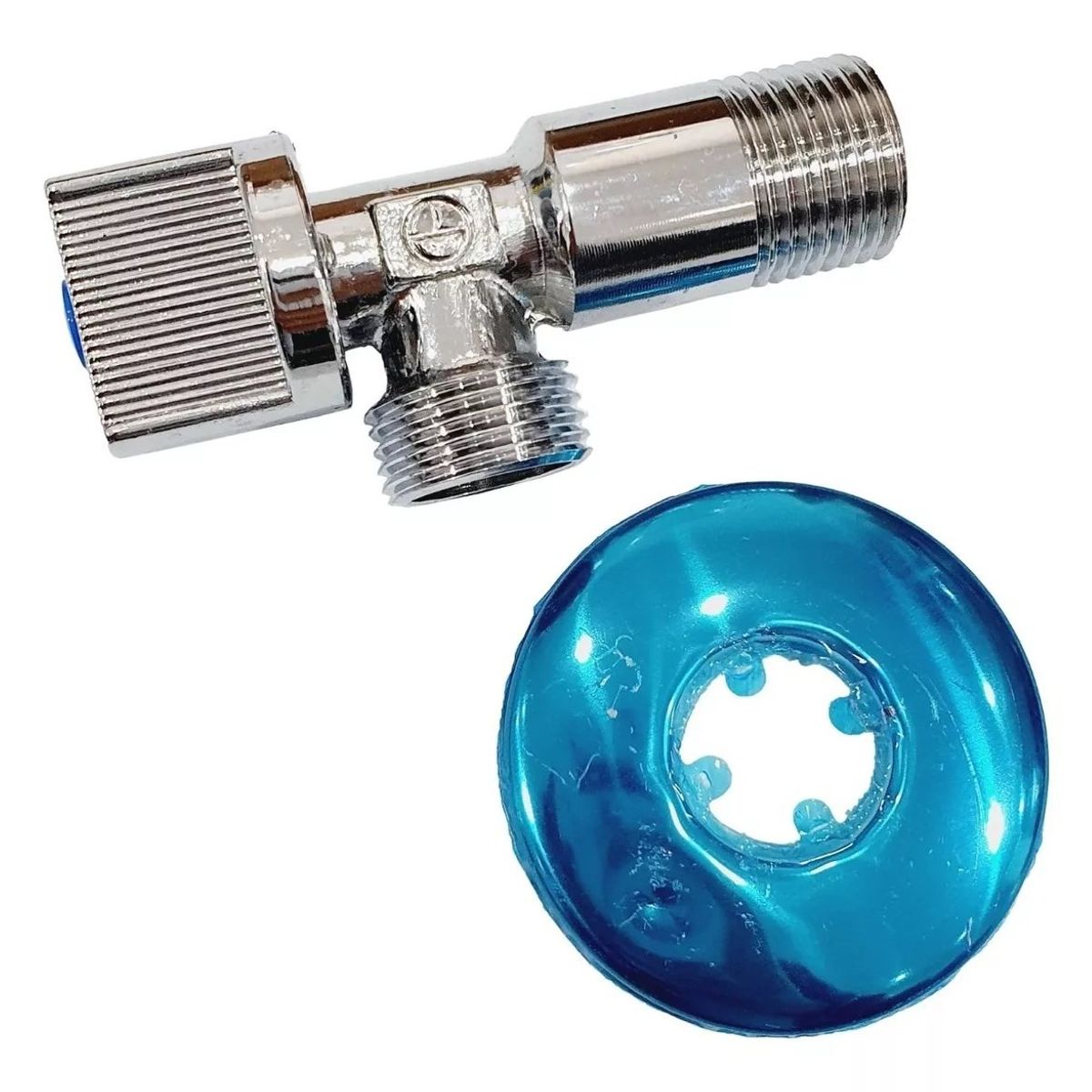 TAUMM - Llave Angular He-he 12 Con Accesorio Pared Taumm